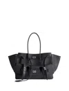 Balenciaga Bb Large Bel Air Carry All Bag Black In Black