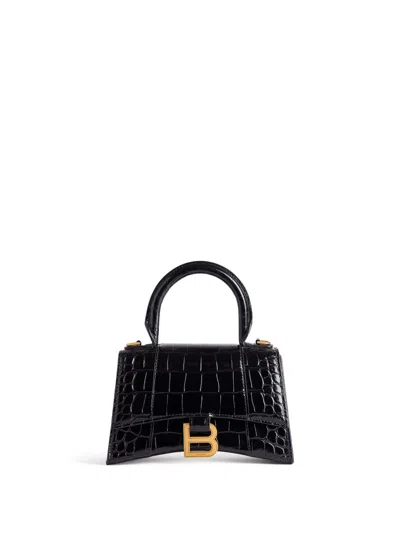 BALENCIAGA BALENCIAGA BLACK CALF SKIN BAGS