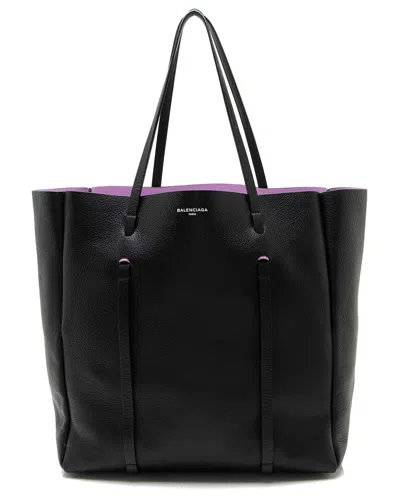 Balenciaga Black Calfskin Everyday Medium Tote (authentic Pre-loved)