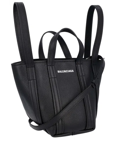 Balenciaga Black Calfskin Everyday Xs North-south Shoulder Tote