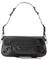Balenciaga Black Calfskin Le Cagole Sling S Shoulder Bag In Black