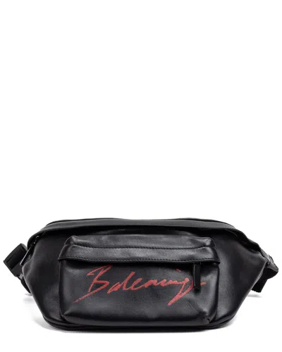 Pre-owned Balenciaga Black Calfskin Leather Everyday Belt Bag (authentic Pre-loved)