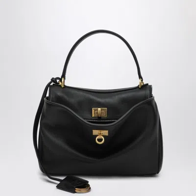 Balenciaga Black Calfskin Rodeo Mini Bag Women