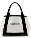 Balenciaga Black Canvas Logo Cabas Small Tote (authentic Pre-loved)