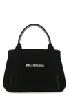 Balenciaga Borsa Cabas Navy Xs Da Donna In Nero