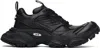 Balenciaga Black Sneaker Triple S Sporty In Black