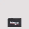 Balenciaga Long Cash Card And Coin Holder Accessories In Black