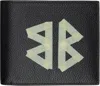 Balenciaga Cash Tape Type Leather Square Wallet In 1000