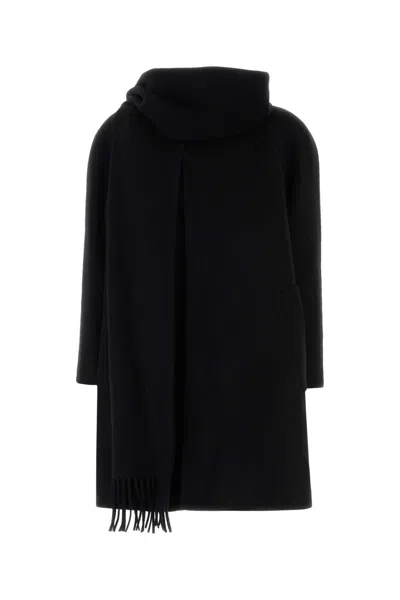 Balenciaga Black Cashmere Coat