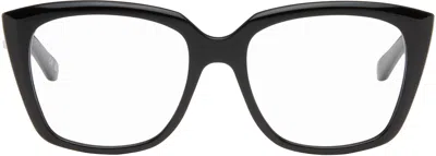 Balenciaga Black Cateye Optical Frame Glasses