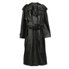 Balenciaga Black Leather Jacket In Black