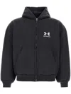 Balenciaga Cotton Sweatshirt Under Armour® Avec Capuche In Black