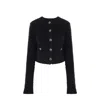 Balenciaga Moncler Grenoble Dark Beige Bonnieure Bomber Jacket In Black