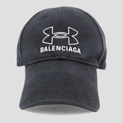 BALENCIAGA BLACK COTTON HAT