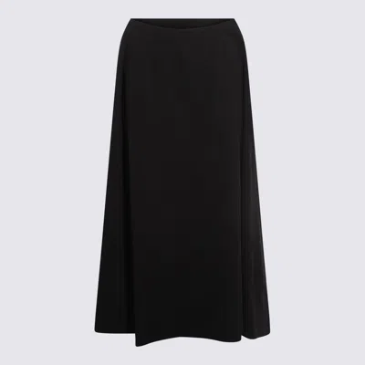 BALENCIAGA BALENCIAGA BLACK COTTON SKIRT