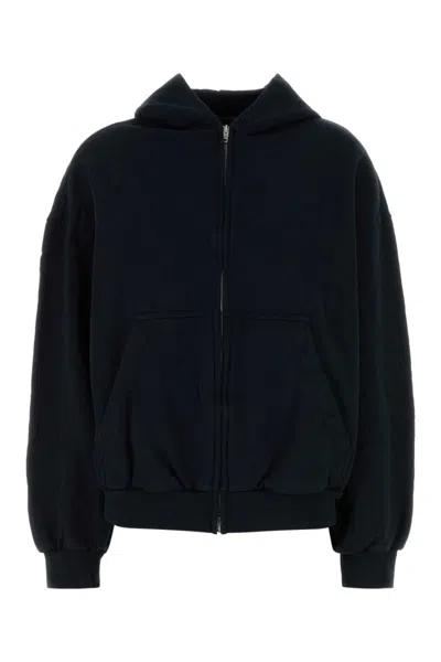 Balenciaga Black Cotton Sweatshirt