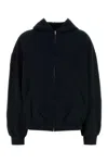 Balenciaga Black Cotton Sweatshirt