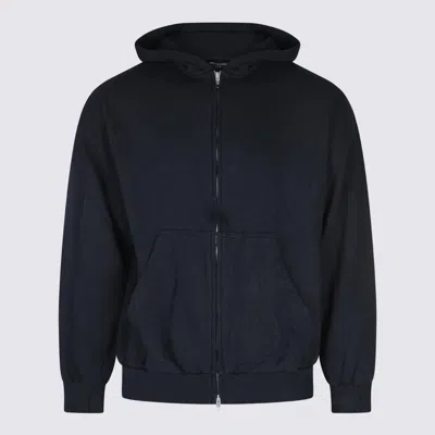 Balenciaga Black Cotton Sweatshirt