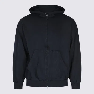 Balenciaga Black Cotton Sweatshirt