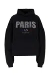 Balenciaga Black Cotton Sweatshirt