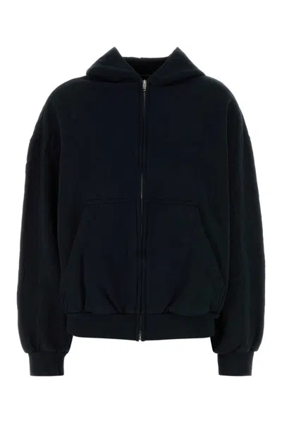 Balenciaga Black Cotton Sweatshirt