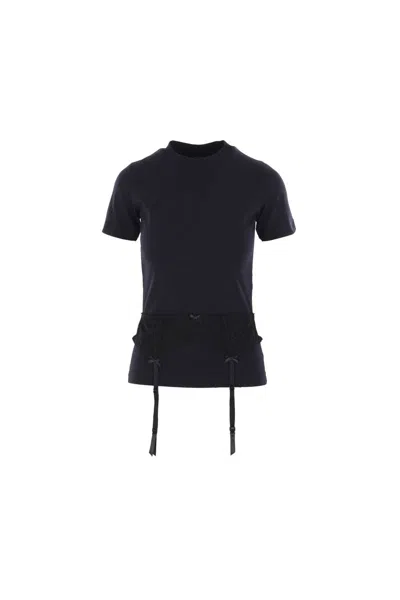 Balenciaga Black Cotton T-shirt