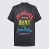 Balenciaga T-shirts And Polos Black In Black