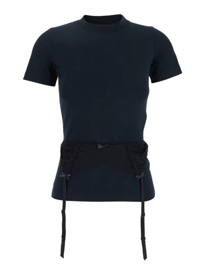 Balenciaga Black Crewneck T-shirt