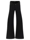 Balenciaga Flared Leg Jeans With Pockets And Loops In Black