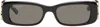 Balenciaga Womens Black Bb0096s Square-frame Acetate Sunglasses In 001 Black