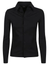 Balenciaga Women Shirt With Logo In Black