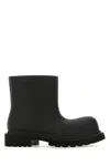 Balenciaga 55mm Steroid Rubber Boots In Black