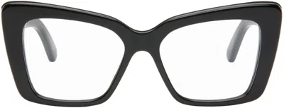 Balenciaga Everyday Butterfly-frame Glasses In 001 Black