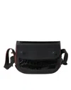 Balenciaga Black Exotic Leather Shoulder Crossbody Camera Women's Bag In Black