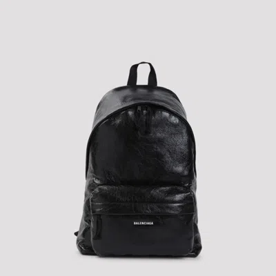 BALENCIAGA BLACK EXPLORER BACKPACK