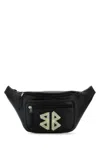 Balenciaga Black Explorer Crossbody Bag In Black