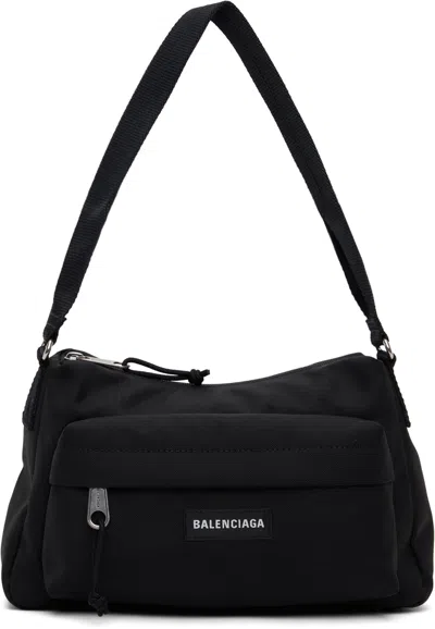 BALENCIAGA BLACK EXPLORER SLING POUCH