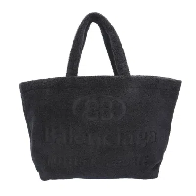 Pre-owned Balenciaga Black Fabric Tote Bag ()