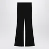 Balenciaga Black Flared Pants In Viscose