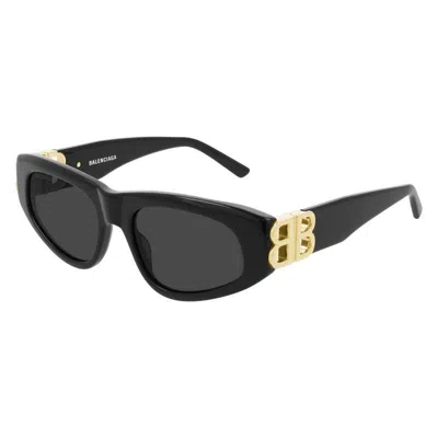Balenciaga Dynasty D-frame Sunglasses In Black