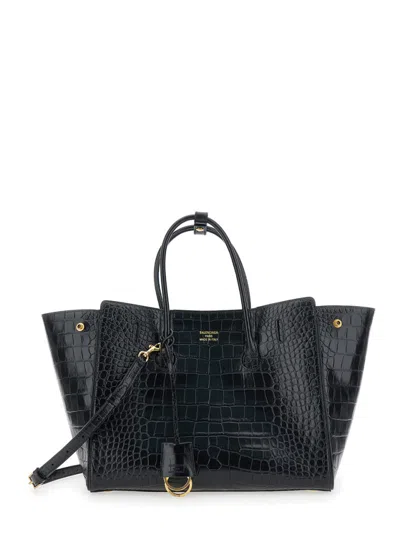 Balenciaga Black Hampton Small Tote