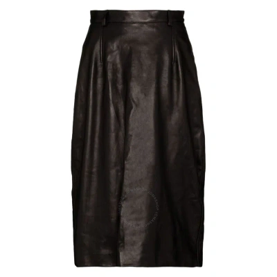 Balenciaga Black High-waisted Midi Large Skirt