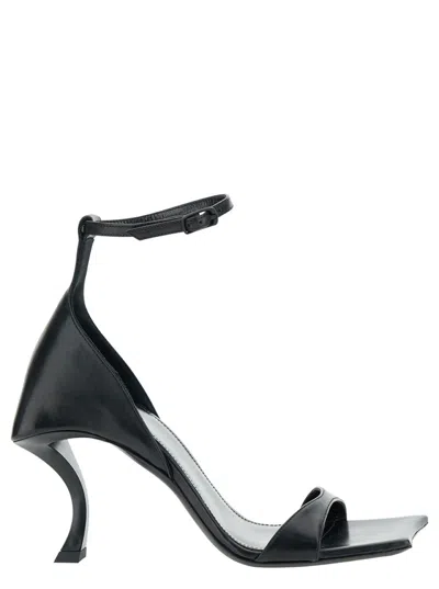 BALENCIAGA BLACK HOURGLASS HEEL