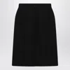 Balenciaga Black Hourglass Midi Skirt