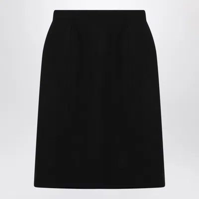 BALENCIAGA BALENCIAGA BLACK HOURGLASS MIDI SKIRT