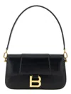Balenciaga Hourglass Sling Small Shoulder Bag In Black