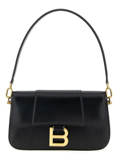 Balenciaga Black Hourglass Small Shoulder Bag