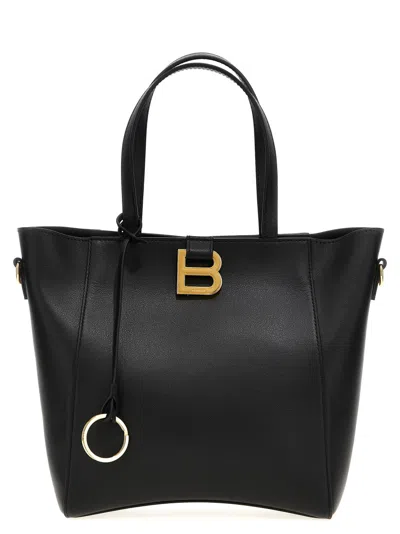 BALENCIAGA BLACK HOURGLASS TOTE