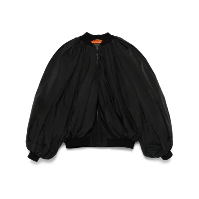 BALENCIAGA BALENCIAGA BLACK JACKETS - BOMBER JACKETS WOMEN