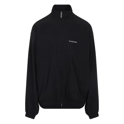 BALENCIAGA BALENCIAGA BLACK JACKETS - SPORT JACKETS & WINDBREAKERS MEN